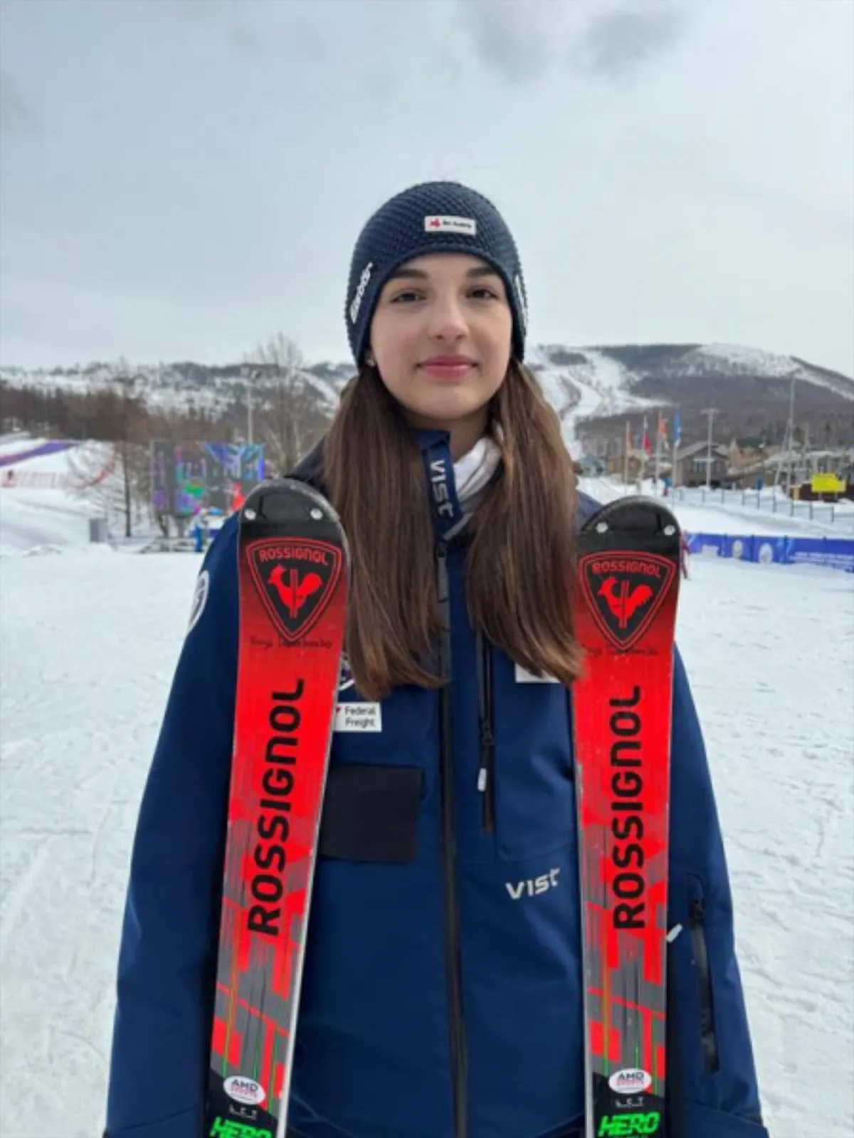 Арина Галченкова - победительница слалома на «Надеждах России» в Южно-Сахалинске