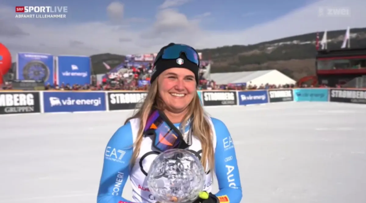 Laura Pirovano wins race and globe