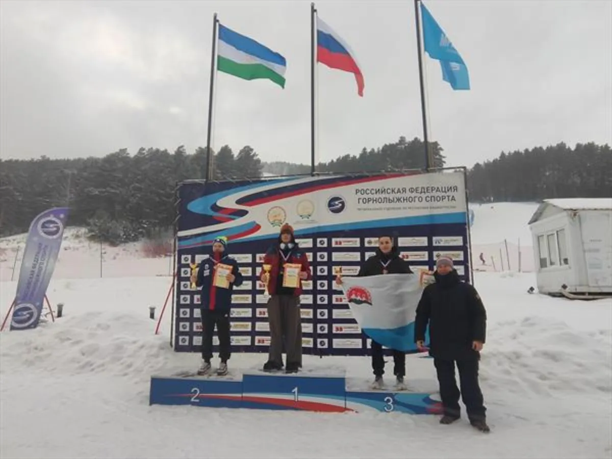 Мирослава Жаркова - победительница первого этапа Кубка РФГС «Приз памяти МС Р. Шайхлисламова» в слаломе