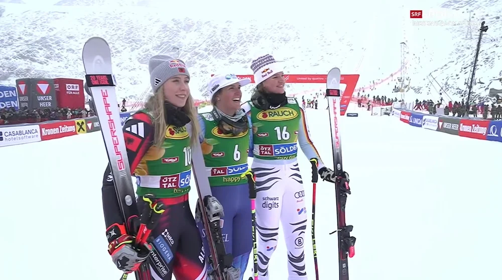Paula Moltzan Wins World Cup Giant Slalom in Sölden for the First Time