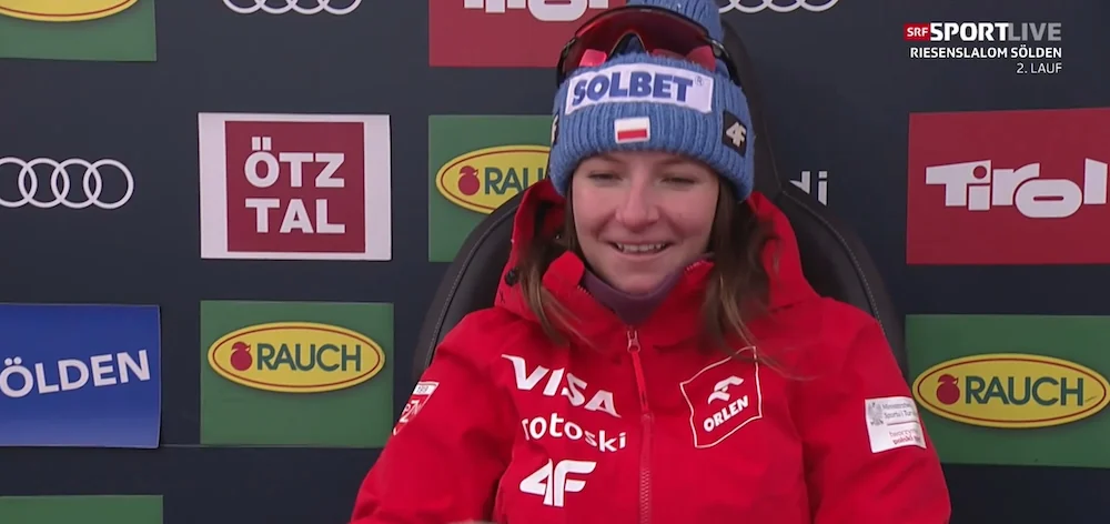 Shiffrin leads in Sölden, targeting her first giant slalom victory in 1,031 days