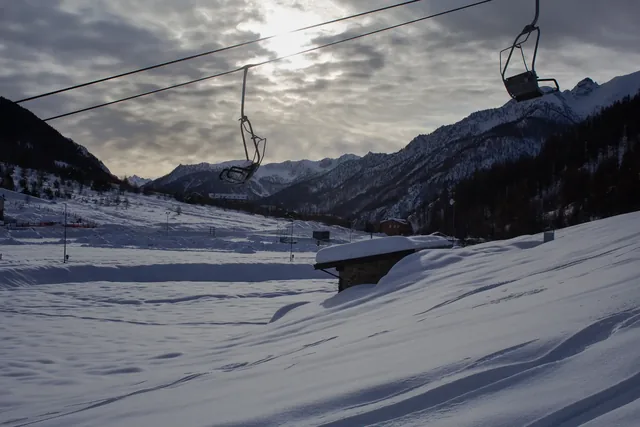 ski mountaineering trip to Argentera in the upper Stura Valley