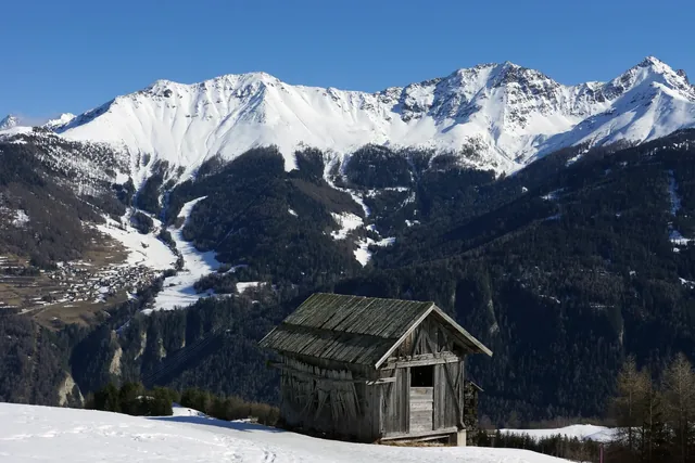 Blick auf Fendels, Tirol