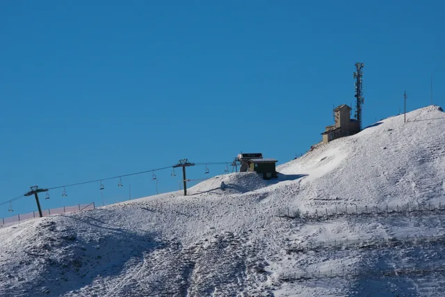 Ski resort valgussera . Foppolo, Italy