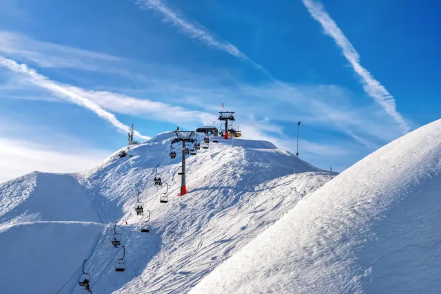 Innsbruck - Nordkette: катание на склонах в солнечный день