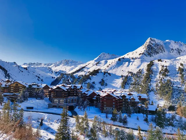 Les Arcs: катание на склонах