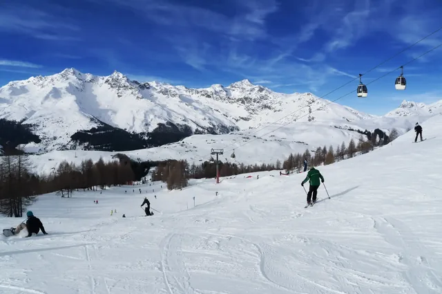 Madesimo ski resort. Val chiavenna. Italy