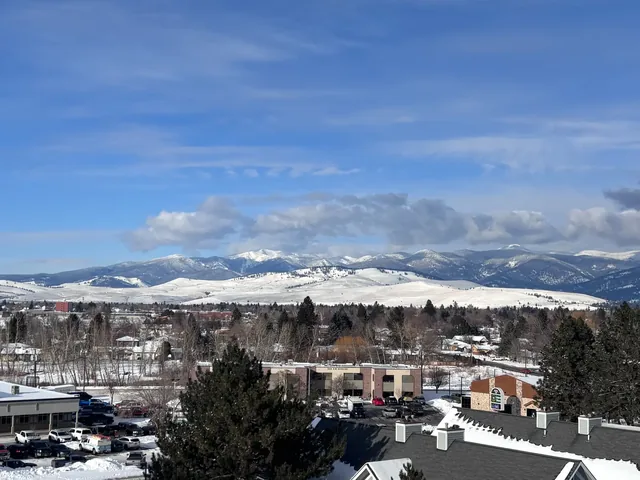 Montana Snowbowl: горы зимой