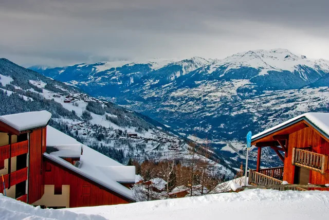 Montchavin les Coches area of La Plagne Paradiski