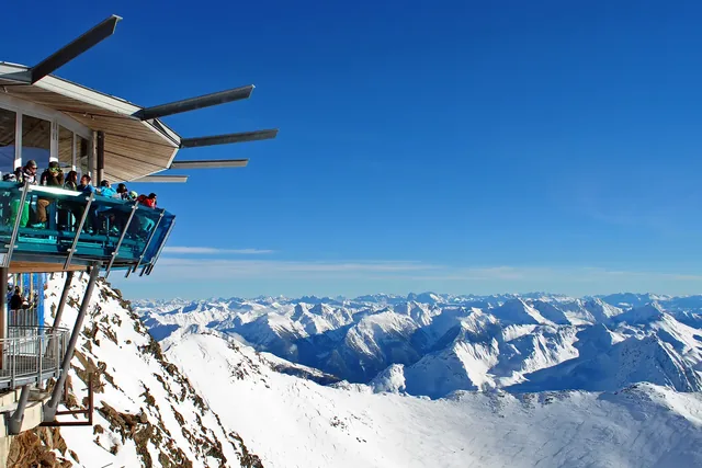 Hochgurgl Obergurgl Otztal ski resort in the Western Tyrol Austrian Alps Austria