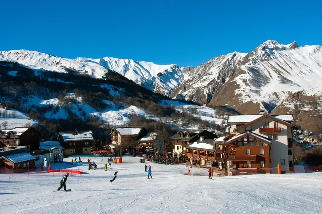 Saint Martin de Belleville Les Trois Vallees 3 Valleys ski area French Alps France