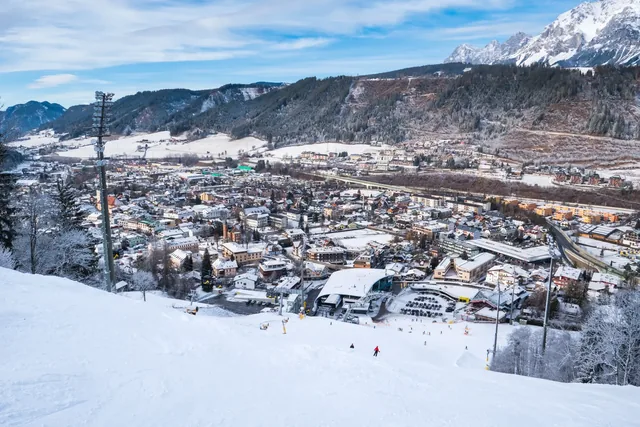Schladming - Planai - Hochwurzen: подготовленный склон