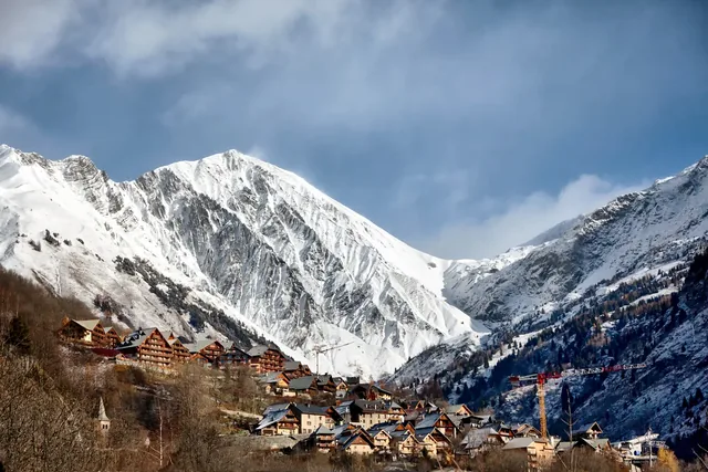 ski resort Vaujany, France