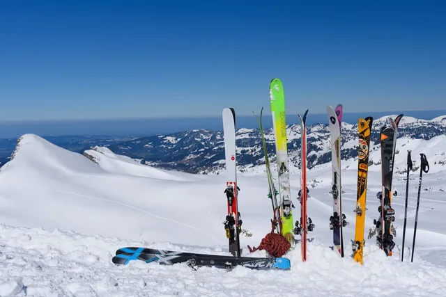 alps winter sport Hoher Ifen Austria