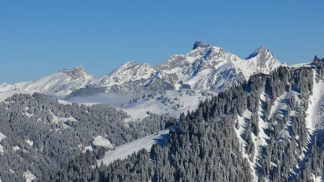 Wasserngrat - Gstaad: катание на склонах зимой