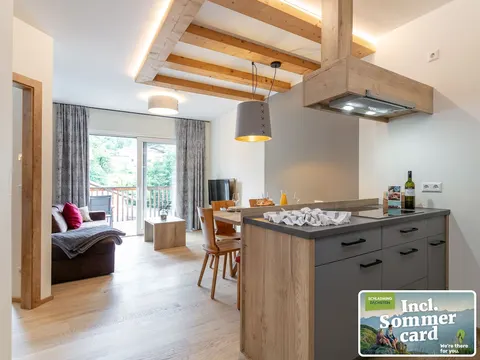 Pleasant apartment with a private sauna