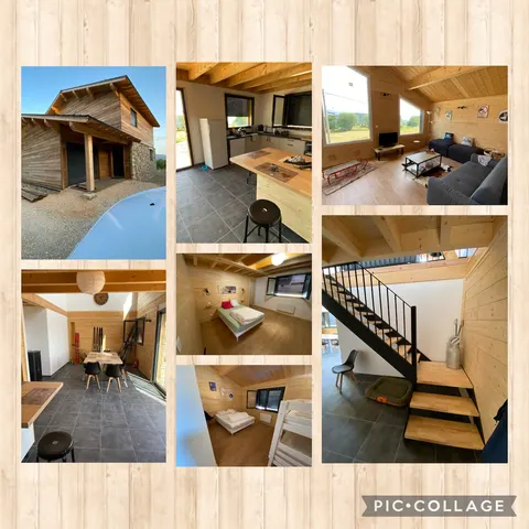 Chalet des loulous , 3 chambres, 8 couchages