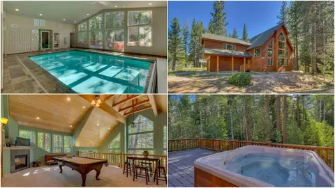 Riverside 6 Bed 6 Bath Indoor Pool & Hot tub & Sauna & Steam Shower In Tahoe !!