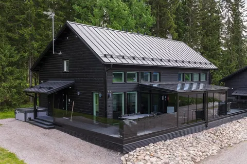 Himos Cabins - Villa Alppinotko 6 A - Outdoor Hot Tub