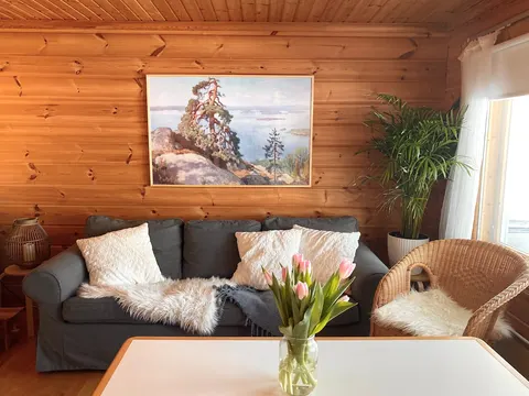 KOLI Lakeside sauna, wifi, lake view, terrace, AC
