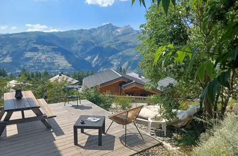 Studio with small garden Paradiski 5 Cristaux