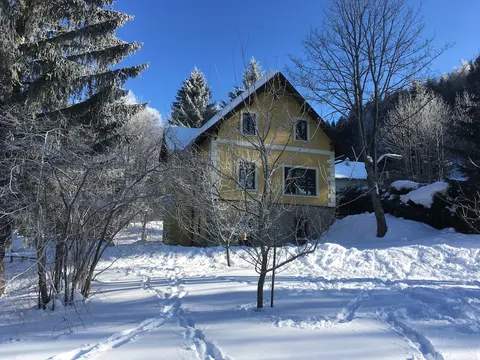 Family apartment in a small forest villa Semmering