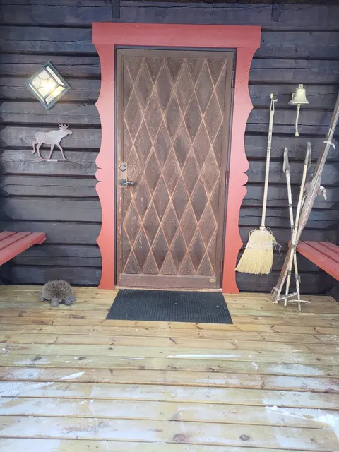 Classic cabin in a scenic area