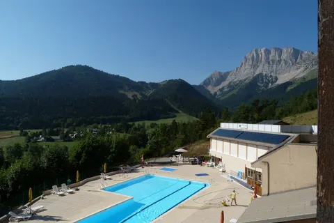 South-facing apartment, view of the mountains