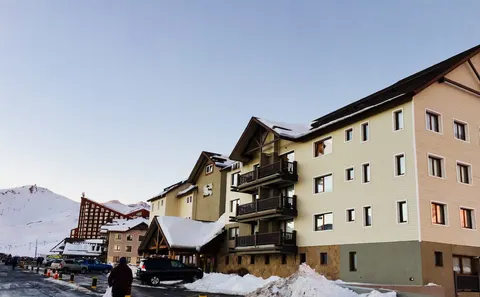 In the heart of Valle Nevado!!
