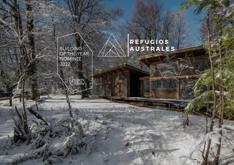 ArchDaily Shelter in Corralco with Hot-Tub