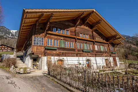 Renovated apartment in historic farmhouse