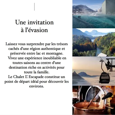 Au Chalet, relaxing pleasure, harmony and Wellnes