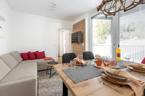 39 m² top apartment, on the slopes/in the hiking area