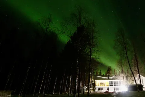 Northern Lights Lodge by the lakeside Villa Kuoma