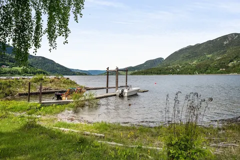 Cabin with beautiful nature