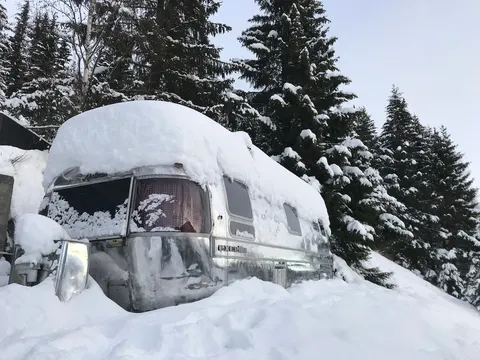 The winter is back! The American skiers dream!