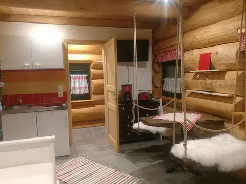 Naturstammhaus Zwergenhäusl-Maisonette apartment