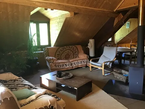 Charming apartment with wood-burning stove
