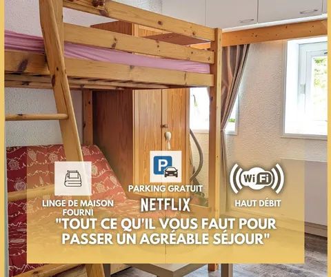 Studio avec vue sur la montagne à Villard de Lans - 34 m²