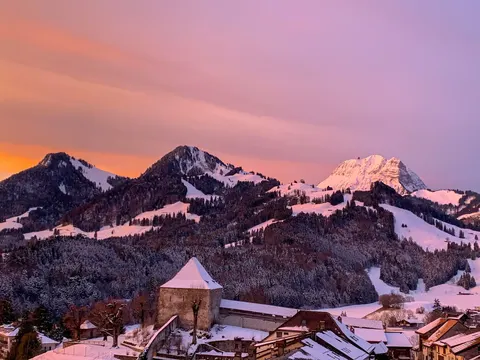 Au soleil de Gruyères chez Chantal