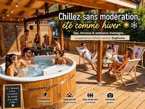 Luxury Chalet + SPA + 50 m² Terrace + Access to the slopes