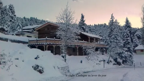 Ker Cerdagne Atout France-Chalet-Mountain view-Ensuite with Bath