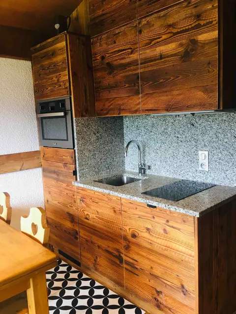Combloux apartment sleeps 5 facing Mont Blanc